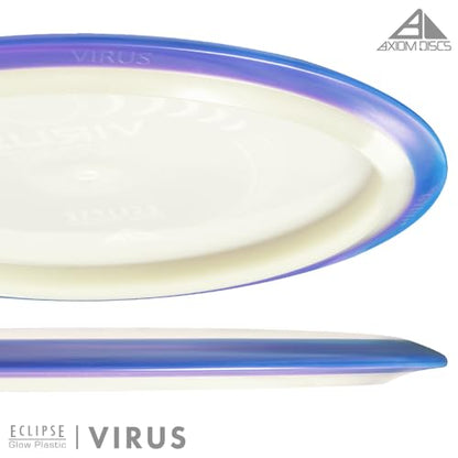 Axiom Discs Eclipse Glow 2.0 Virus Disc Golf Distance Driver (Colors May Vary) - size: 170-175g