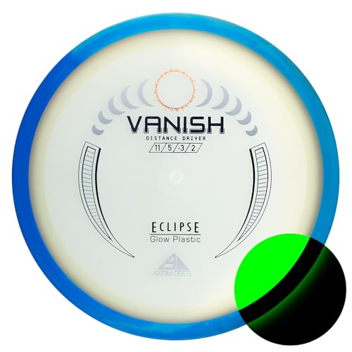 Axiom Discs Eclipse Glow 2.0 Vanish Disc Golf Distance Driver (Colors May Vary) - size: 165-170g