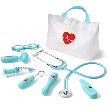 Phobby ToddlerToys for 2 3 4 5 Years Old Boys Girls, Christmas Bithday Gifts - Kids Bowling Set and Pretend Play Doctor Kit