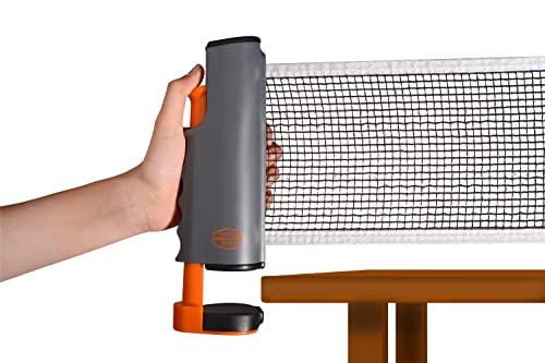 Outside Inside Backpack Travel Ping-Pong Set for Camping, Backyard & Outdoors