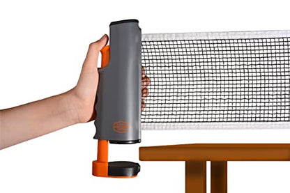 Outside Inside Backpack Travel Ping-Pong Set for Camping, Backyard & Outdoors
