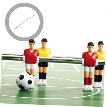 4pcs Foosball Table Handles Soccer Rod Metal Foosball Rods for Football Table Replacement Parts