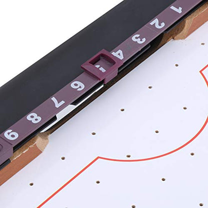 Air Hockey Table for Kids, Portable Air Hockey Game Toy Battery Powered Table Top Air Hockey, Easy to Assemble, Enhance Parent Child Affection and Enhance Friendship