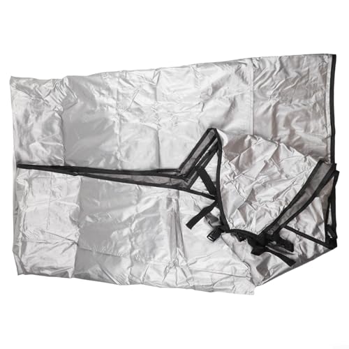 Sunproof Table Tennis Table Gray Outdoor Dust Protector Impermeable Pong 280x153x73cm 190t Polyester Having Storage Bag Tables(190T) - size: 190T