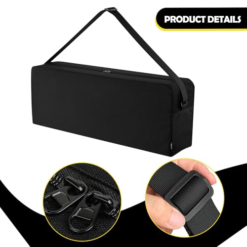 Ladder Toss Game Set Carrying Case,Ladder Ball Set Storage Organizer Outdoor Foldable Large Easy to Carry with Shoulder Strap