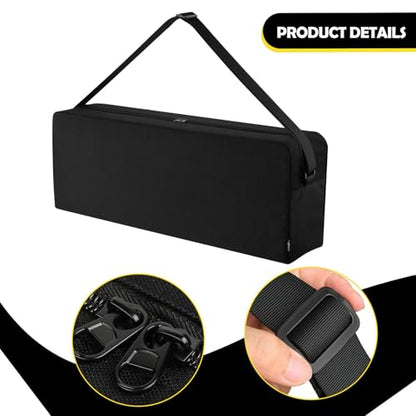 Ladder Toss Game Set Carrying Case,Ladder Ball Set Storage Organizer Outdoor Foldable Large Easy to Carry with Shoulder Strap