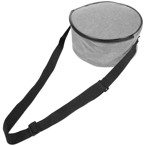Disc Golf Bag Waterproof Lightweight Flying Disc Practice Bag with Shoulder Strap for Outdoor Golfing Accessories Gray