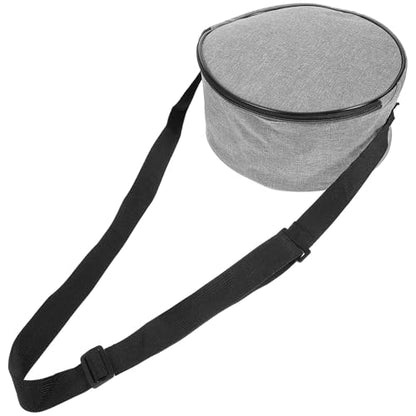 Disc Golf Bag Waterproof Lightweight Flying Disc Practice Bag with Shoulder Strap for Outdoor Golfing Accessories Gray