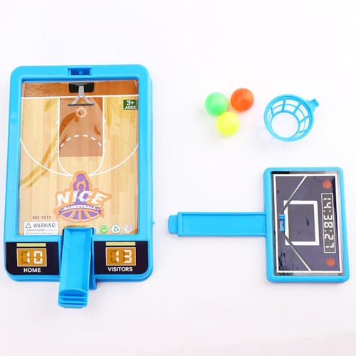 2 Pack Basketball Game Toys, Tabletop Basketball Shooting Game for Kids and Adults, Desk Games for Office for Adult to Reduce Stress, Basketball Party Favors Classroom Prizes for Boys Girls