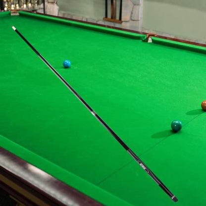GSE Games & Sports Expert 58" 2-Piece Fiberglass Graphite Composite Billiard Pool Cue Sticks (Several Colors Available, Weight from 18oz, 19oz, 20oz, 21oz) - color: Black, style: 20oz