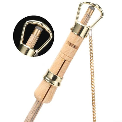 Tiiyee Billiard Cue Clamp, Wooden Cue Tip Clamp Pool Pole Cue Tips Clamp Billiard Cue Stick Tip Repair Billiard Rod Trimmer Polishing Fastener Maintenance Tool Kit Shaper Burnisher File for Snooker