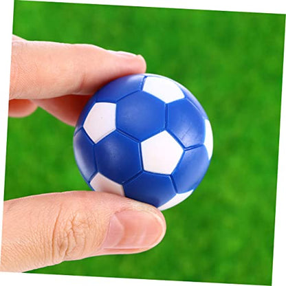 Abaodam 16pcs Plastic Foosball Balls Replacement for Boys Girls Soccer Mini Tabletop Soccer Game Accessories