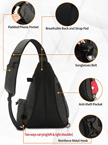 MOYAQI Disc Golf Bag with Retriever Holder and Storage Pockets, Disc Golf Backpack with 8-10 Disc Capacity, Padded Adjustable Strap and Back Panel, Lightweight and Durable - color: Grey