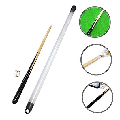 Hemobllo Wooden Pool Cue Stick for Boy Girl Billiard Cue for Boy Girl Lightweight Billiard Tool for Learning and Fun for Spaces and Accurate Shots