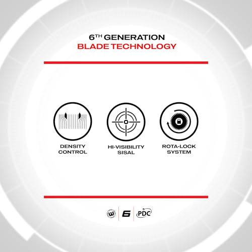 WINMAU Professional Bristle Dartboard - PDC Tournament Board with Official Tournament Specifications - Available in Blade 6 Single, Dual, Triple Core & Blade X Generations