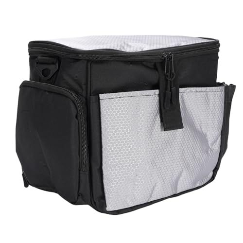 POCREATION Disc Bag, 420D Polyester, Spacious Interior with Adjustable Shoulder Strap for Disc Golf Players
