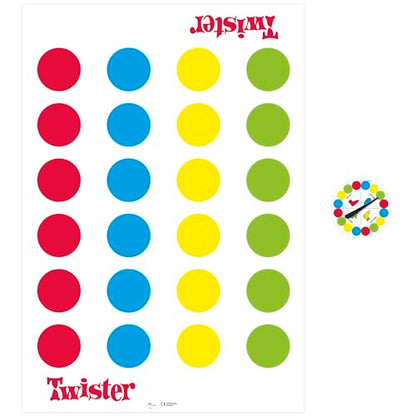Hasbro Gaming Twister Game, Outdoor Family Games, Fun Party Game, Ages 6+ - style: Classic