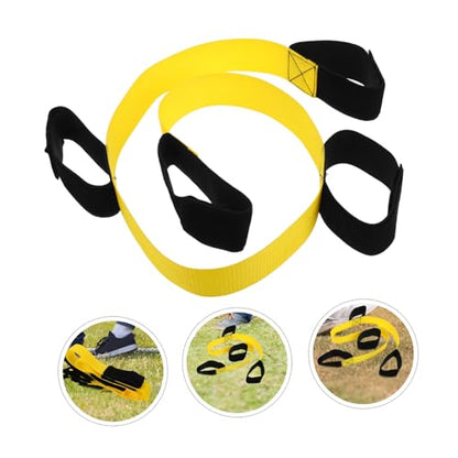 Toyvian 2Pcs Giant Footstep Bands for Outdoor Team Games Carnival Relay Races Backyard Birthday Parties Skill Development Teamwork Activities for Adults
