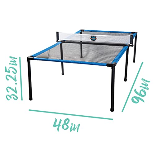 Franklin Sports Spyder Pong Tennis - Table Tennis, Volleyball + 4 Square - Includes Net, Table, Paddles + Ball - style: Spyder Pong Set