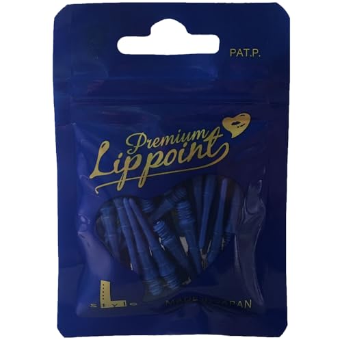 L-style Premium Lippoint - Soft Tip Dart Points - Regular Length - color: Blue