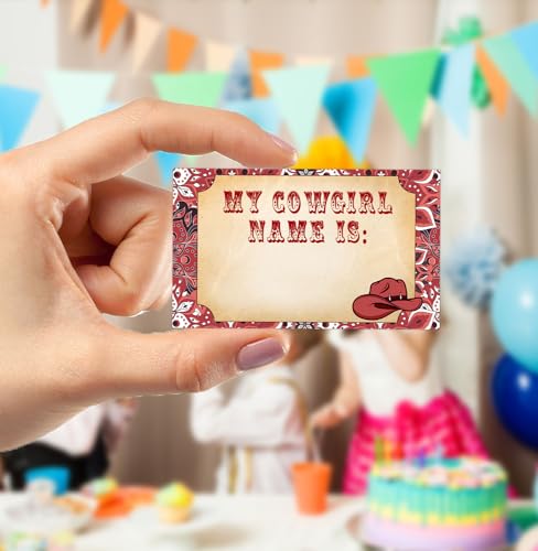 Cowgirl Birthday Party Decoration,Western Party Decorations,Cowgirl Birthday Party Sign for Girls, Cowgiel Birthday Decoration, Kids Cowgirl Activity Cards, Cowgirl Activity Decoration Supplies - style: Cowgirl 2