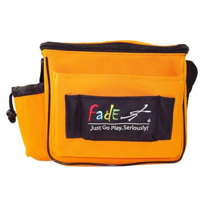 Gotta Go Gotta Throw Fade Lite & Fade Crunch Disc Golf Starter Bags – Lightweight, Durable, & Spacious – Perfect for Beginners, Casual Players, and Glow Rounds - color: Lite | Orange
