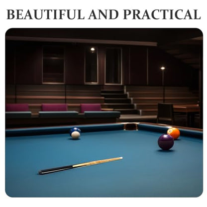 Short Pool Cue Stick Lightweight Practice Billiard Cue for Beginners Compact Design Effortless Efficient Use