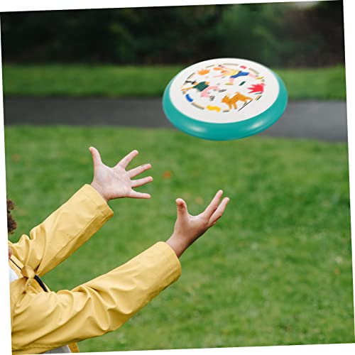 HANABASS Cartoon Printing Flying Disc Interactive Toy for Children Garden Plaything Soft Material Boys and Girls Party Fun