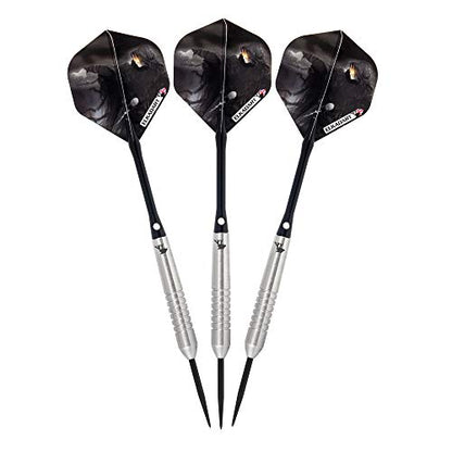 Elkadart Wizard 80% Tungsten Steel Tip Darts with Storage/Travel Case - style: 23 Grams