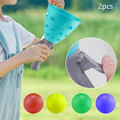 Outdoor Indoor Game Activities Pass Catch Game Backyard Lawn for 4 6 8 10 12+Year Old Adults - color: Blue