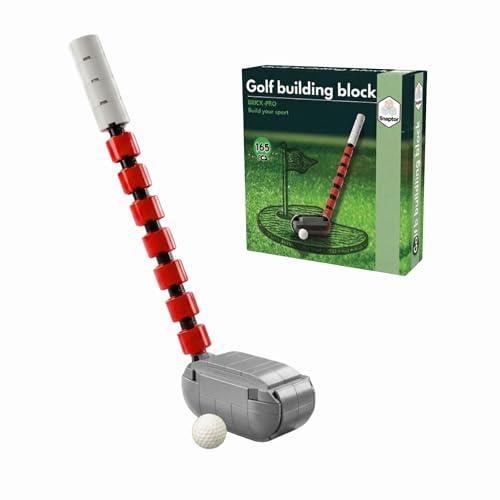Golf Toy Building Set Compatible with Lego Golf - Challenging, Creative Fun and Skill-Building - 3D Instruction (165 PCS)