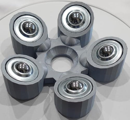 Bowling Ball Spinner - color: Silver