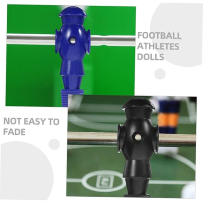 4Pcs Foosball Table Soccer Player Dolls Replacement Parts Lightweight Standard Football Athletes Statues for Table Football Game Rods with Material