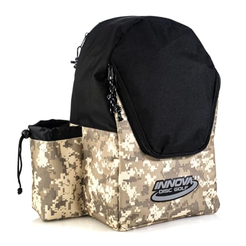 Innova Discover Pack Backpack Disc Golf Bag - color: Black / Gray
