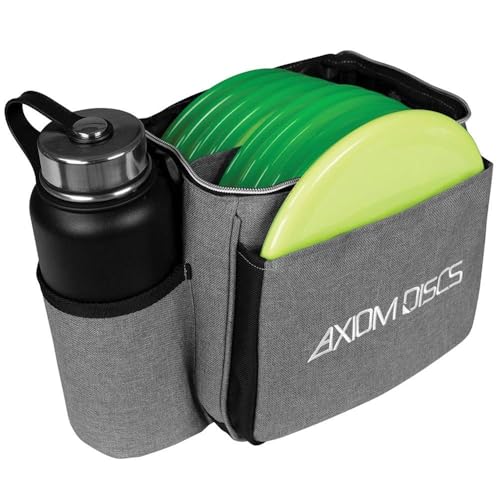 Axiom Discs Cell Disc Golf Starter Bag (Choose Your Favorite Color) - color: Heather Gray