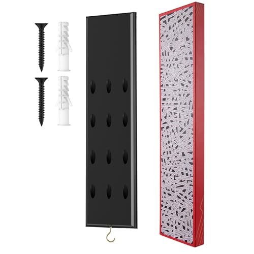 Dart Wall Holder | 12-Hole Party Entertainment Accessories - Darts Caddy Wall Mounted | for Players Competitors Home Game Room Bar Office Recreation Area Pubs Clubs Tournament