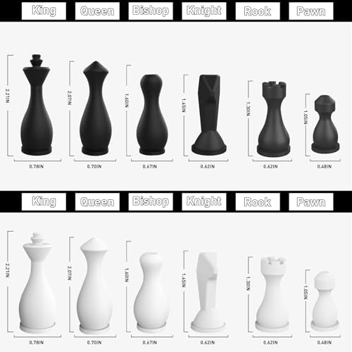 Portable Magnetic Chess Set for Kids & Adults, 6.9 in Rollable Mini Travel Chess Board with Modern Minimalist Pieces, Cylinder Storage, Chess Game for Camping, School, Gift - size: Mini (6.9" * 6.9")