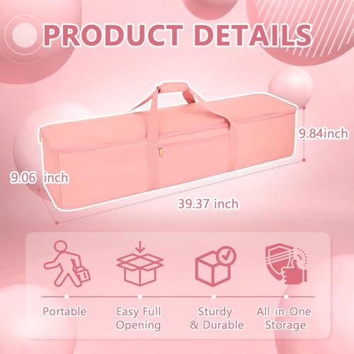 39'' Croquet Set Storage Bag, Travel Sports Duffle Bag Large Capacity Sports Equipment Sturdy Carrying Bags for Holding 6 or 8 Players Set, Chirstmas Gift Ideas (Bag Only)