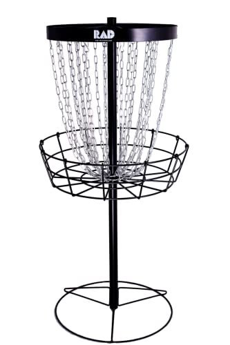RAD Birdie Lite 24-Chain Disc Golf Basket - color: Black
