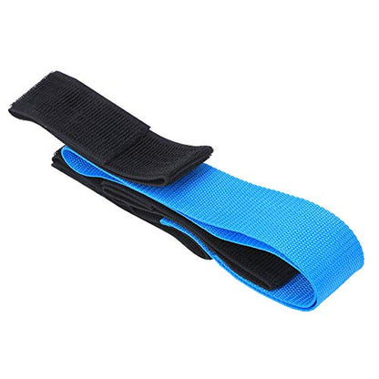 Cooperative Legged Race Band, Team Building Game for Outdoor Birthday Party, Adjustable Elastic Ankle Strap with Zippered Carry Bag for Children and Adults - style: A set of 3 people