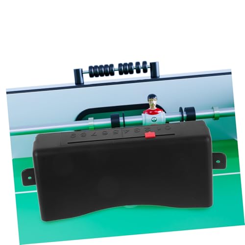 BESPORTBLE Foosball Accessories 2-Pack Compact Foosball Balls Collect Case for Table Football Replacement Parts 9.64X3.54X2.36In Durable Plastic Ball Holder for Game Room