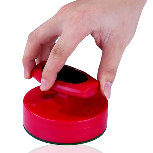 Air Hockey Pucks and Paddles,Air Hockey Strikers Pushers Air Hockey Table Replacement Accessories - color: Black