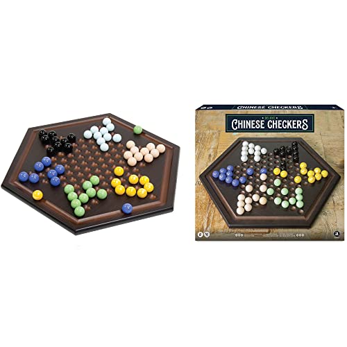 Merchant Ambassador Craftsman Deluxe Chinese Checkers Set