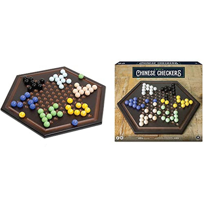 Merchant Ambassador Craftsman Deluxe Chinese Checkers Set
