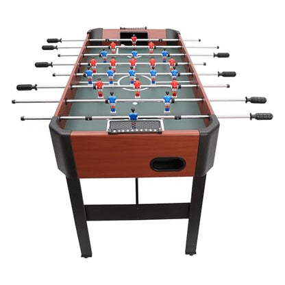 Foosball Table, Soccer Table Game with 8-Stick Design, Foosball Tabletop for Indoor & Outdoor, Family, Kids & Adults