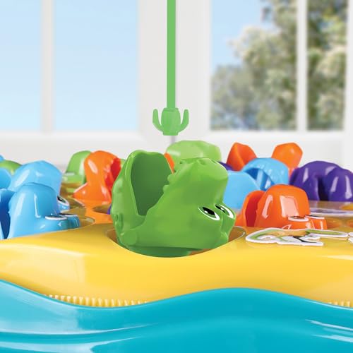 The Fishing Game - Dinosaur Edition - Classic Animated Catching Game, Dinos Spin Around & Bite Up & Down, Kids Ages 3+, 2-4 Players - style: Dinosaur
