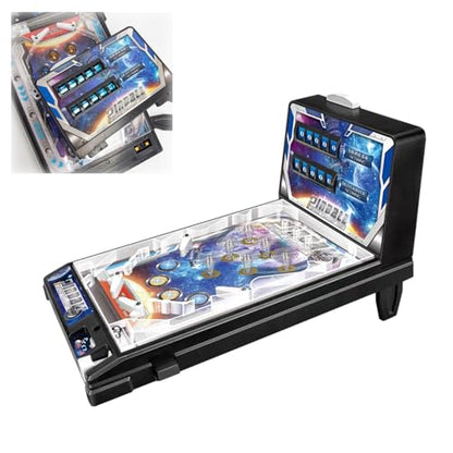 Super Pinball Machine Game - Electronic Arcade Toy with Digital Scoreboard, The Ultimate Mini Tabletop Pinball Game for Teens Kids, Ideal