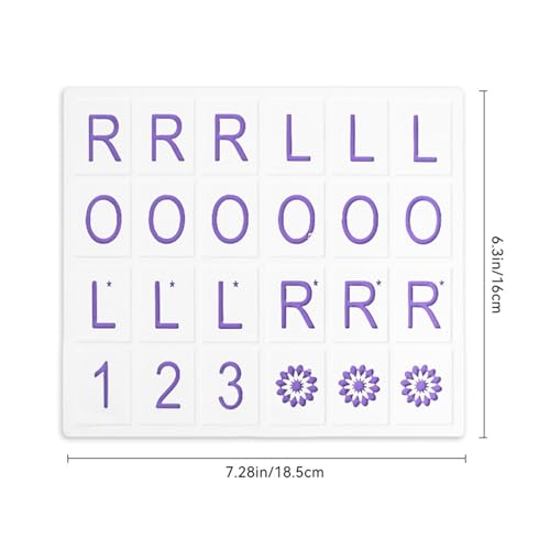 Mahjong Solo Practice Board - Solo Mahjong Board,18.5 * 16cm, Portable Tile Pattern Learning & Strategy Practice Boards for Beginners and Advanced Players - color: Purple