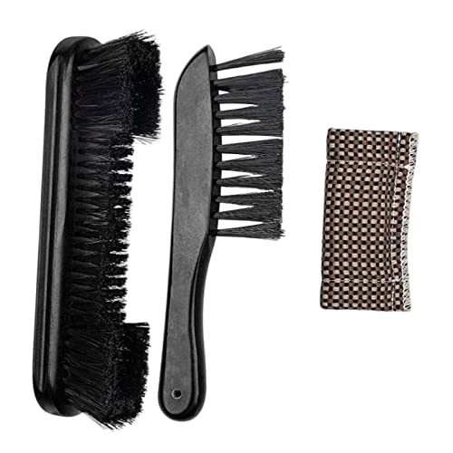 Billiard Table Brush Set, Pool Tables Cleaning Corner Anti Scratched Tools Armrest Brush and Billiard Table Brush (Style c) - color: Style C