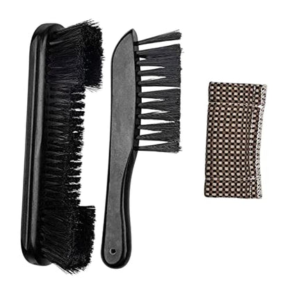 Billiard Table Brush Set, Pool Tables Cleaning Corner Anti Scratched Tools Armrest Brush and Billiard Table Brush (Style c) - color: Style C